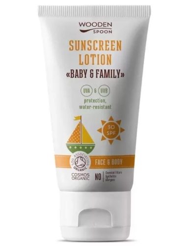 Bio Wooden Spoon Naptej És Testápoló Spf 30 100Ml