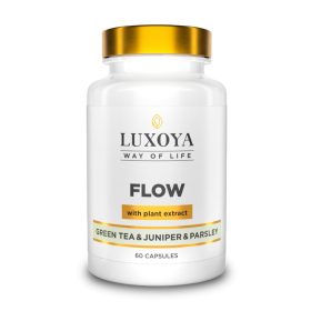   Luxoya Flow koffeint tartalmazónövényi kivonat zöld teával - vese és húgyutak 60db