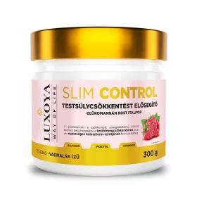   Luxoya Slim Control - Glükomannán rost italpor 300g – Málnás