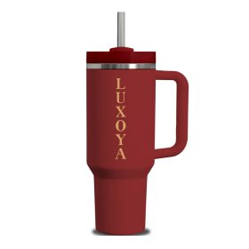 Luxoya Fém Hőtartó Kulacs - Bordó 1180 ml