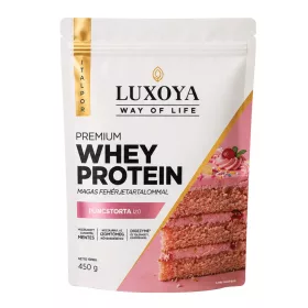  Luxoya Whey Protein - Tejsavó Premium italpor 450g DOY - Puncstorta ízű