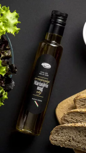 Olajütő 100% natúr extra szűz máriatövismag olaj 250 ml