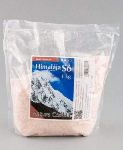 Natura cookta himalája sötét rózsaszín finom kristálysó 1000g