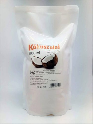 N&z kókuszolaj / kókuszzsír 1000ml (tasakos)