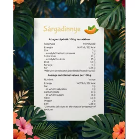 Tropi Royale puha húsú aszalt sárgadinnye 150 g