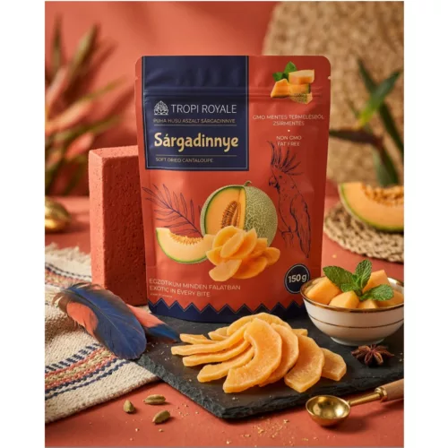 Tropi Royale puha húsú aszalt sárgadinnye 150 g
