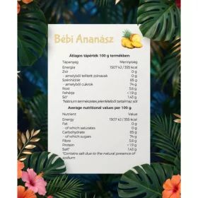 Tropi Royale puha húsú aszalt bébi ananász 150 g