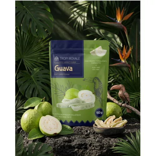 Tropi Royale puha húsú aszalt guava 150 g