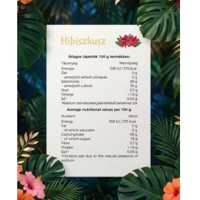 Tropi Royale puha húsú aszalt hibiszkuszvirág 150 g