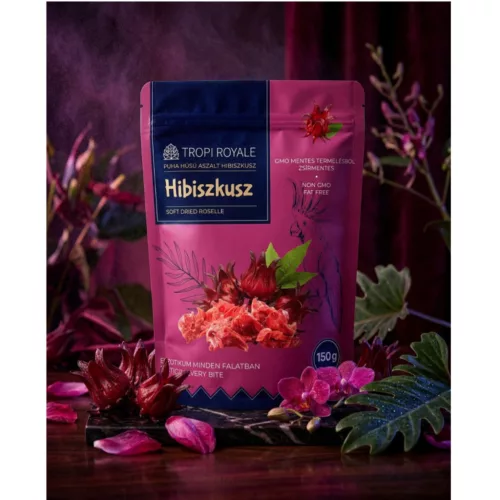 Tropi Royale puha húsú aszalt hibiszkuszvirág 150 g