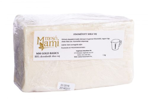 Shea vaj tömb finomított  1000g bio