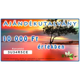 Biogo ajándékutalvány 10.000 ft értékben