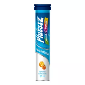 Plussz duo multivitamin+magnézium pezsgőtabletta 20 db