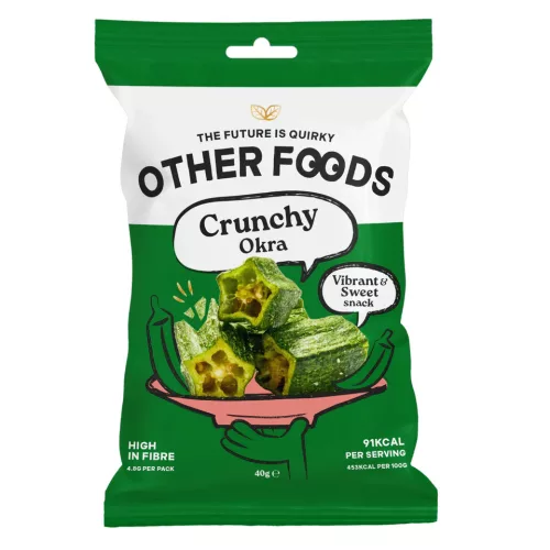 Other foods Ropogós Okra Chips 40g