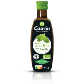 Cauvin bio bazsalikomos olívaolaj 250 ml