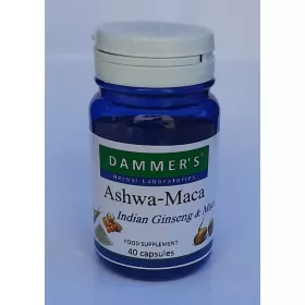 Dammers ashwa maca indiai ginzeng kapszula 40 db