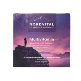 Nordvital multivitamin 30+30db kapszula 60 db