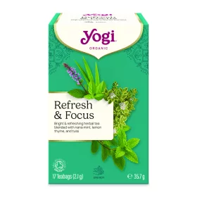 Yogi bio tea frissesség és focus 17x2,1g 35,7 g