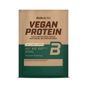 Biotech vegan protein vaníliás sütemény ízű 25 g