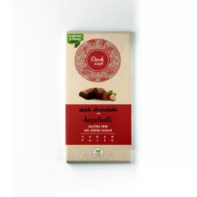   Health Market Dark Delight Étcsokoládé egész mogyoróval 80g