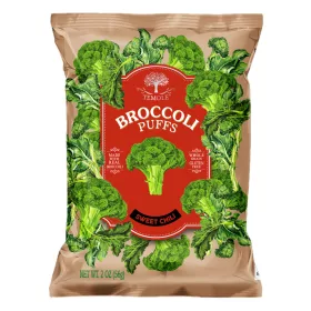 Temole brokkoli puffancs édes chili ízű 56 g