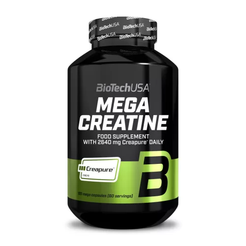 Biotech mega creatine kapszula 120 db