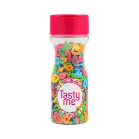 Tasty Me gluténmentes cukor tortadekor betűs 8mm 45 g