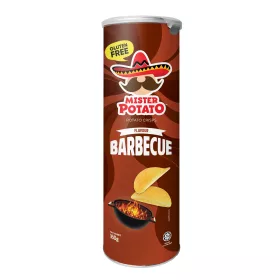 Mister Potato gluténmentes chips bbq 160 g