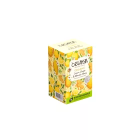   Basilur bio organsia citrom gyömbér manuka méz tea 18db 32,4 g