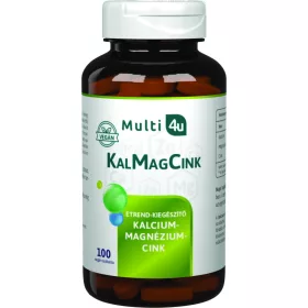 Multi 4u kalcium magnézium cink vegán tabletta 100 db