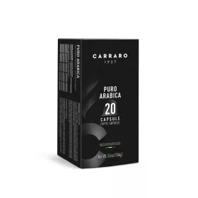   Carraro puro arabica premium kávékapszula nespresso kompatibilis 20 db