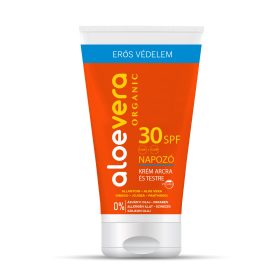   Aloe Vera Organic aloe vera eredeti spf30 napozó krém arcra és testre 150 ml