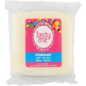 Tasty Me gluténmentes fondant fehér 200 g