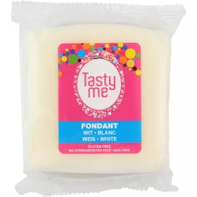Tasty Me gluténmentes fondant fehér 200 g