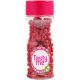 Tasty Me gluténmentes cukorgyöngy tortadekor mix piros 70 g