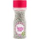 Tasty Me gluténmentes metallic pearls tortadekor mix ezüst 4mm 70 g
