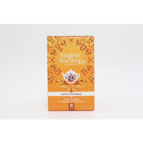   English Tea Shop 20 bio zöld rooibos gránátalma áfonya tea 35 g