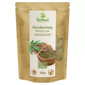 BioMenü bio kendermag fehérje por 125 g