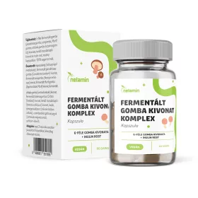 Netamin fermentált gomba kivonat komplex kapszula 60 db