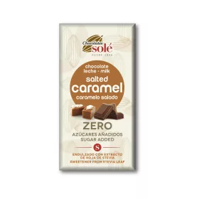 Sole zero tejcsokoládé keto sós karamellával 100 g