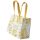 Ökotáska aranylevél mintás 1 db