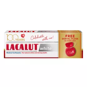Lacalut fogkrém white fogselyemmel 75 ml