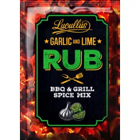 Lucullus rub fűszerkeverék fokhagyma-lime 26 g