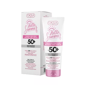   Caola hello summer fényvédő arckrém tonizáló (pink tone up) spf50+ 75 ml