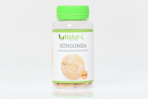 Natur-L süngomba prebiotikummal kapszula 60 db