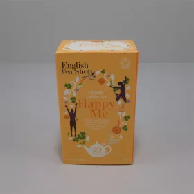   English Tea Shop wellness bio tea happy me koffein mentes 20x1.5g 30 g