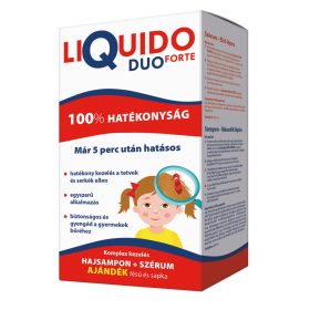   Liquido duo forte tetűírtó sampon + szérum 200+125ml 325 ml