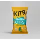 Kitr csicseriborsó chips tengeri sós-bazsalikomos 50 g