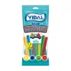 Vidal gumicukor sour straws 4 íz x 4 szín 90 g