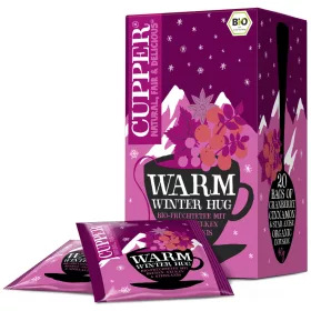   Cupper bio warm winter hug xmas limited edition téli bogyós gyümölcsös tea 40 g